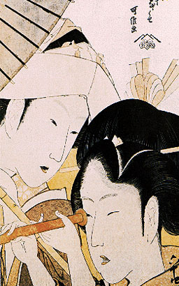Кацусика Хокусай "Любопытство" 1790